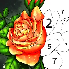 Скачать взломанную Art Coloring - Color by Number  [МОД Бесконечные деньги] - стабильная версия apk на Андроид
