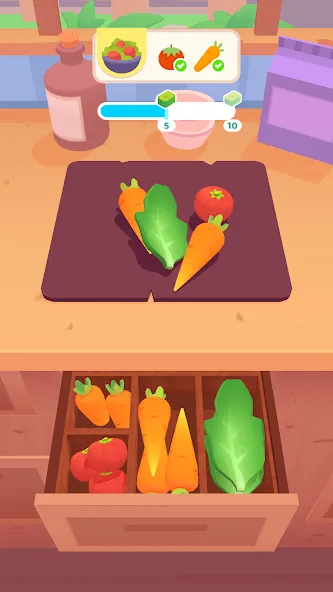 The Cook - 3D Cooking Game (Зе Кук)  [МОД Бесконечные монеты] Screenshot 5