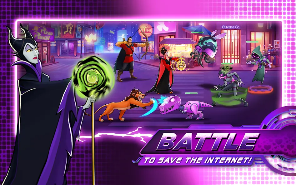 Disney Heroes: Battle Mode (Дисней Хироус)  [МОД Бесконечные деньги] Screenshot 1