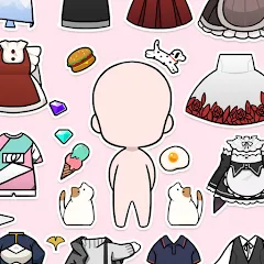 Скачать взлом Unnie doll (Юнни кукла)  [МОД Много денег] - полная версия apk на Андроид