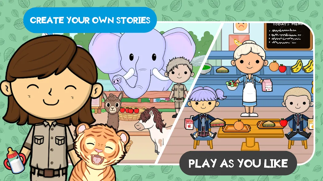 Lila's World:Create Play Learn  [МОД Menu] Screenshot 3