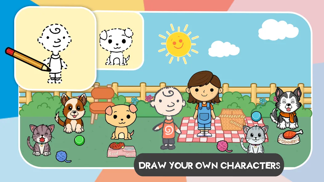 Lila's World:Create Play Learn  [МОД Menu] Screenshot 4