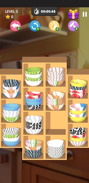 Bowl Sort Bonanza (Боул Сорт Бонанза)  [МОД Много монет] Screenshot 2