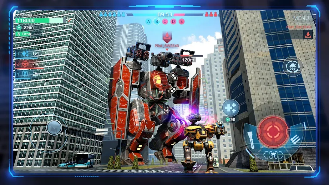 War Robots Multiplayer Battles  [МОД Unlimited Money] Screenshot 1