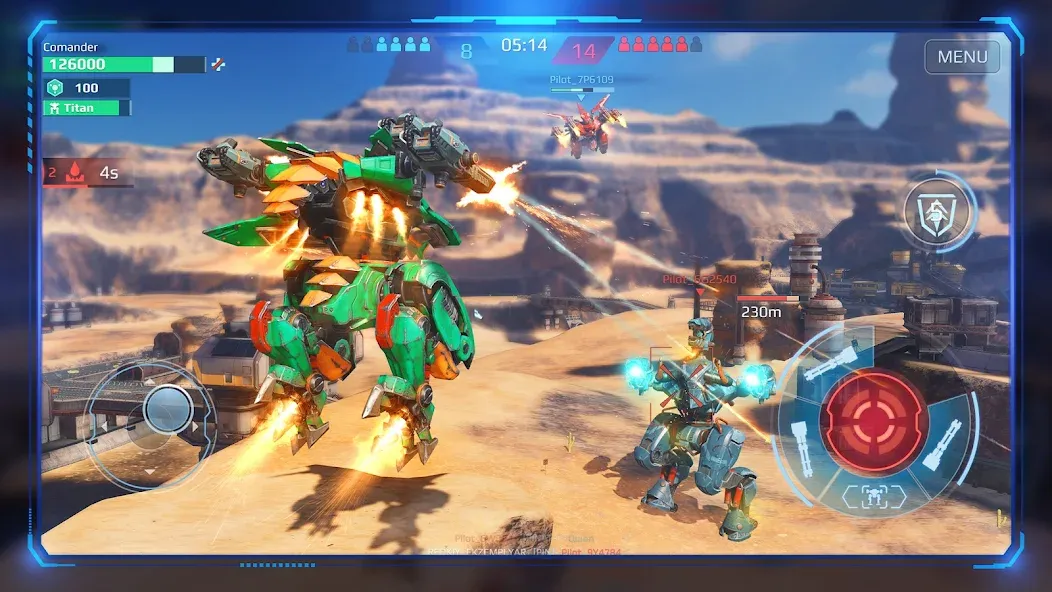 War Robots Multiplayer Battles  [МОД Unlimited Money] Screenshot 2