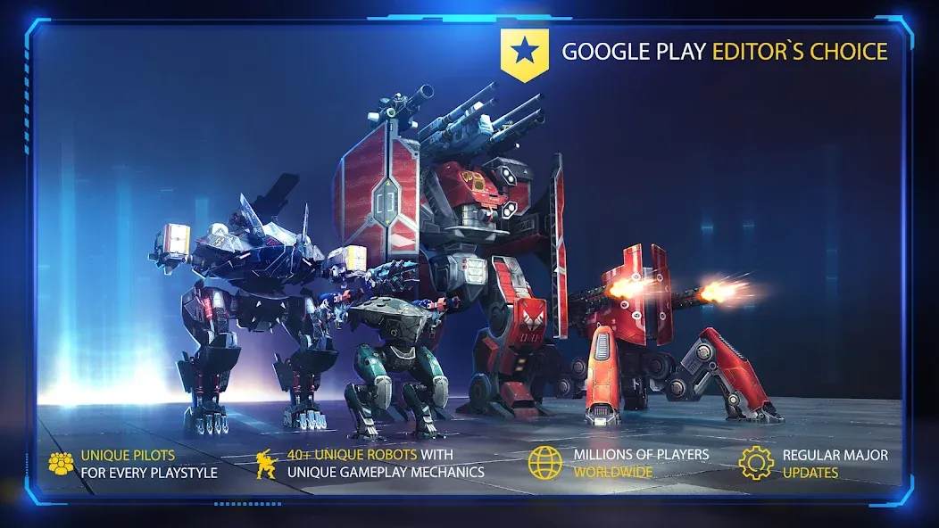 War Robots Multiplayer Battles  [МОД Unlimited Money] Screenshot 5