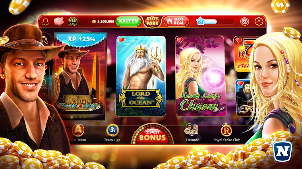 Slotpark - Online Casino Games  [МОД Unlocked] Screenshot 5