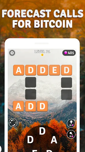 Word Breeze - Earn Bitcoin (Уорд Бриз)  [МОД Меню] Screenshot 4
