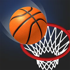 Взломанная Dunk Stroke-3D Basketball (Дунк Строк)  [МОД Бесконечные деньги] - полная версия apk на Андроид