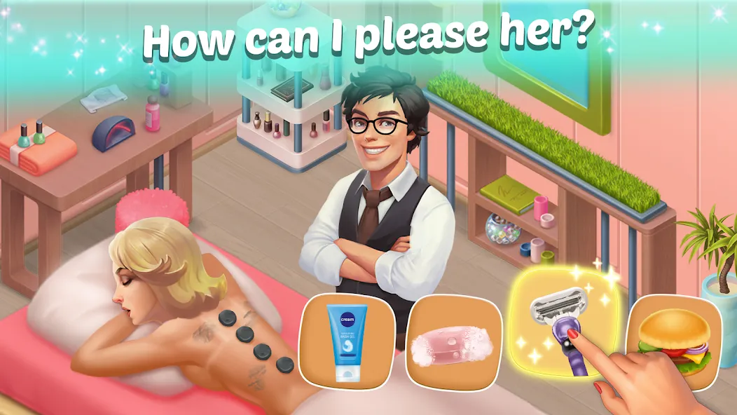 Family Hotel: love & match-3 (Фэмели Отель)  [МОД Меню] Screenshot 1