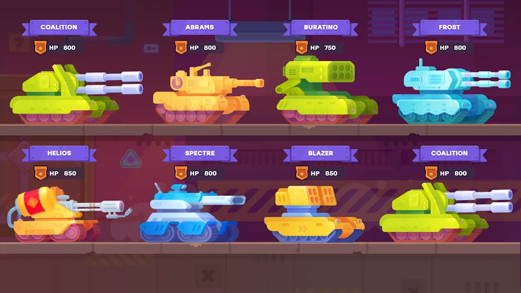 Tank Stars (Танк Старс)  [МОД Unlimited Money] Screenshot 1