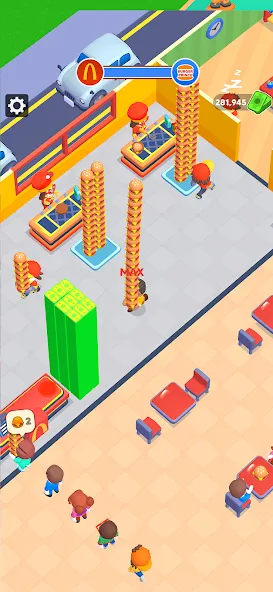 My Burger Shop: Burger Games (Май Бургер Шоп Игры)  [МОД Mega Pack] Screenshot 3