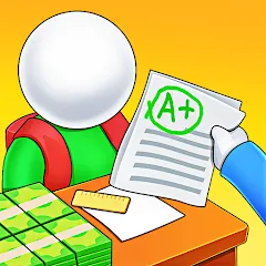 Скачать взлом My Dream School Tycoon Games (Мои игры владения школой мечты)  [МОД Все открыто] - последняя версия apk на Андроид
