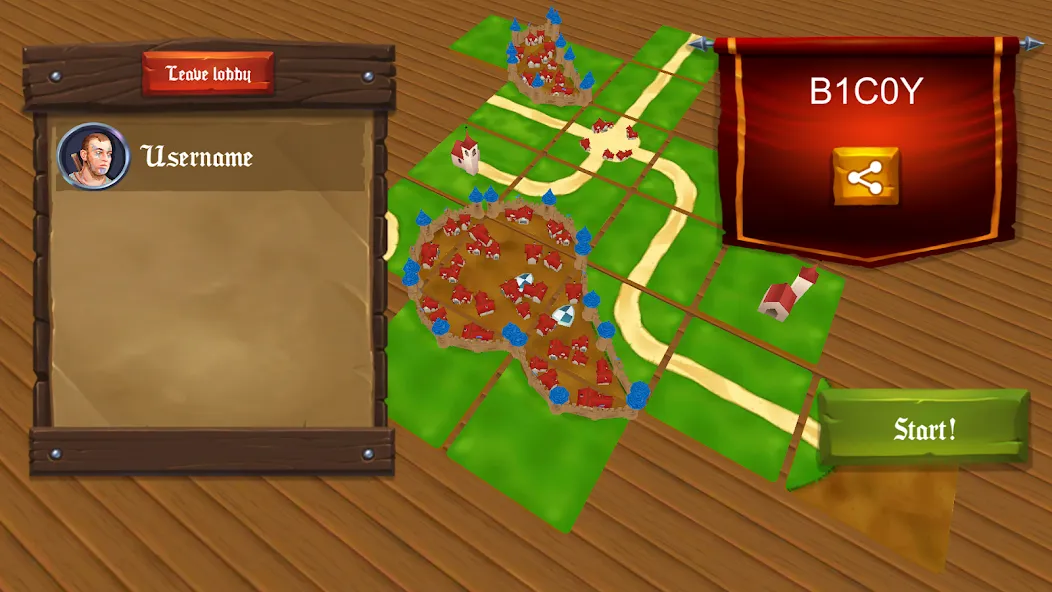 War of Carcassonne board Games (Каркассон)  [МОД Unlimited Money] Screenshot 3