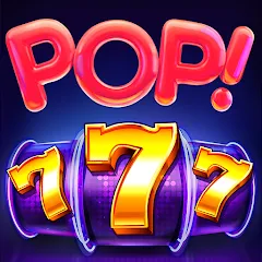 Взломанная POP! Slots™ Vegas Casino Games  [МОД Mega Pack] - стабильная версия apk на Андроид