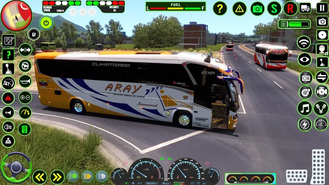 Euro Coach Bus Simulator 3D (Паблик Коуч Бас Драйвинг 3Д)  [МОД Все открыто] Screenshot 4