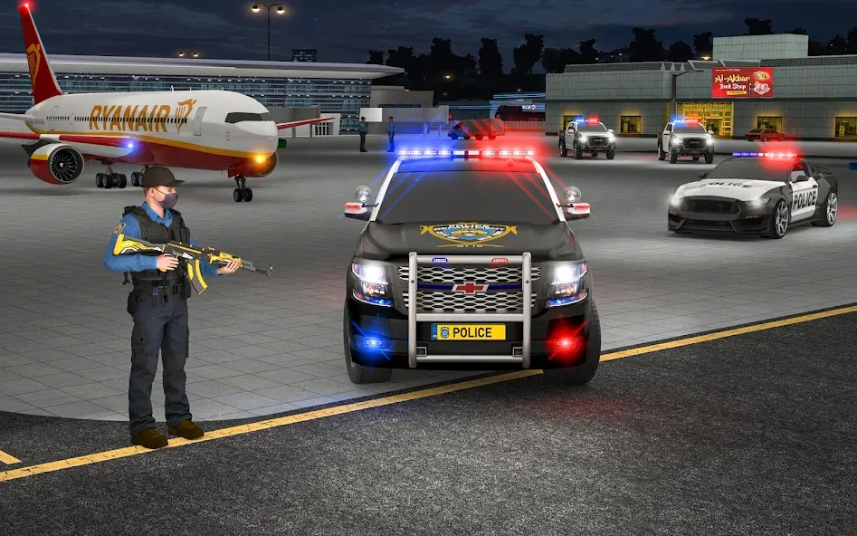 City Police Car Driving Games  [МОД Бесконечные деньги] Screenshot 4