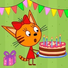 Скачать взлом Kid-E-Cats: Kids birthday  [МОД Все открыто] - стабильная версия apk на Андроид