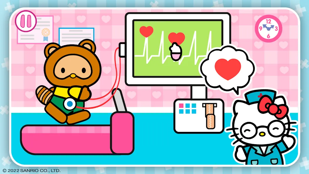 Hello Kitty: Kids Hospital (Хелло Китти)  [МОД Бесконечные деньги] Screenshot 5