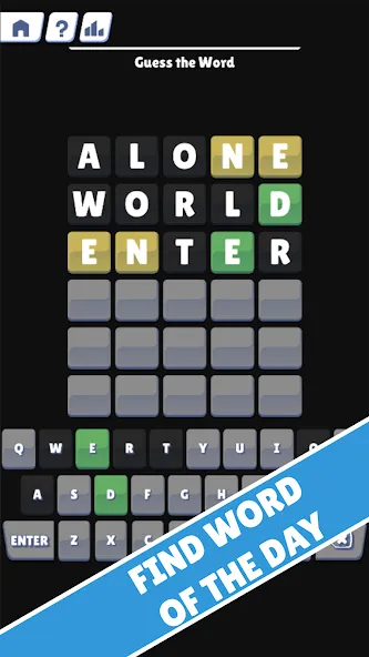 Wordly - Try to Guess Word (Вордли)  [МОД Mega Pack] Screenshot 4