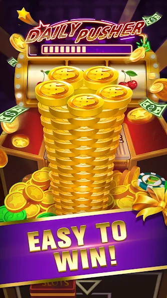 Daily Pusher Slots 777 (Дейли Пушер Слотс 777)  [МОД Меню] Screenshot 1