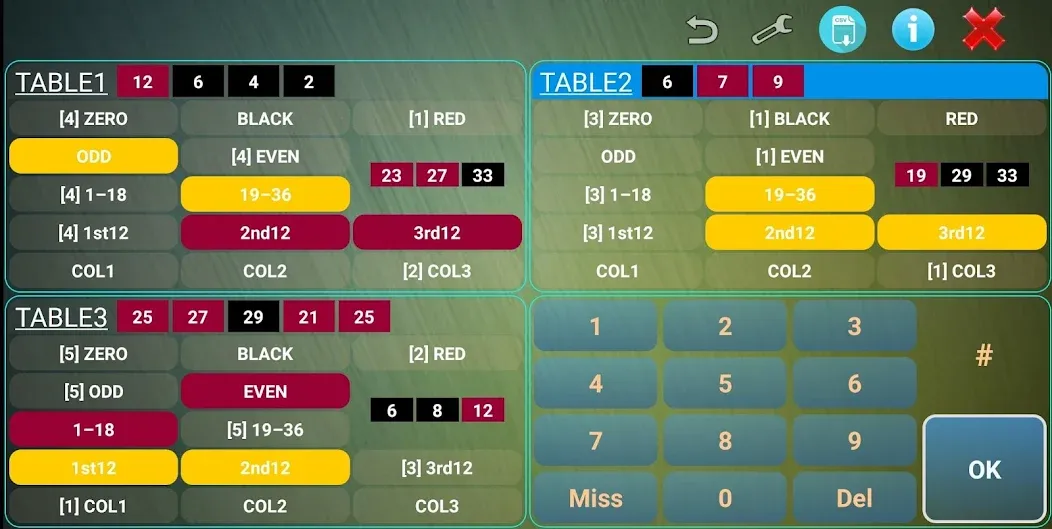 Roulette Counter Multi Tables  [МОД Mega Pack] Screenshot 1