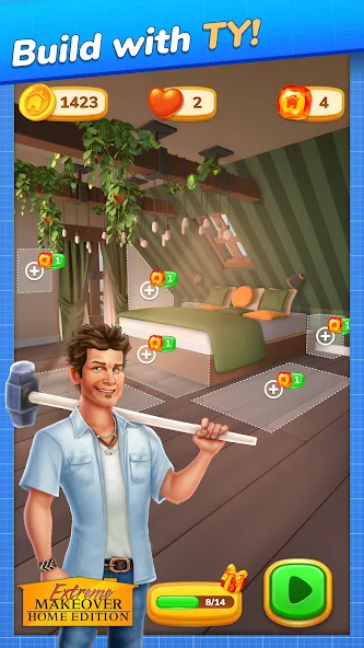 Extreme Makeover: Home Edition (Экстриммакеовер)  [МОД Бесконечные монеты] Screenshot 5