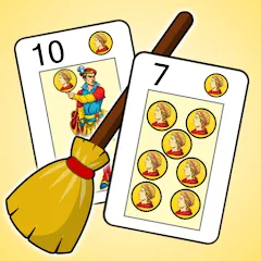 Взломанная La Escoba 2024 - Broom game (ла эскоба 2023)  [МОД Много денег] - стабильная версия apk на Андроид