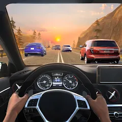 Взлом Racing Traffic Car Speed  [МОД Много денег] - последняя версия apk на Андроид