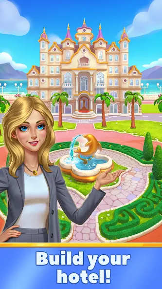 Emily's Hotel Solitaire  [МОД Меню] Screenshot 5