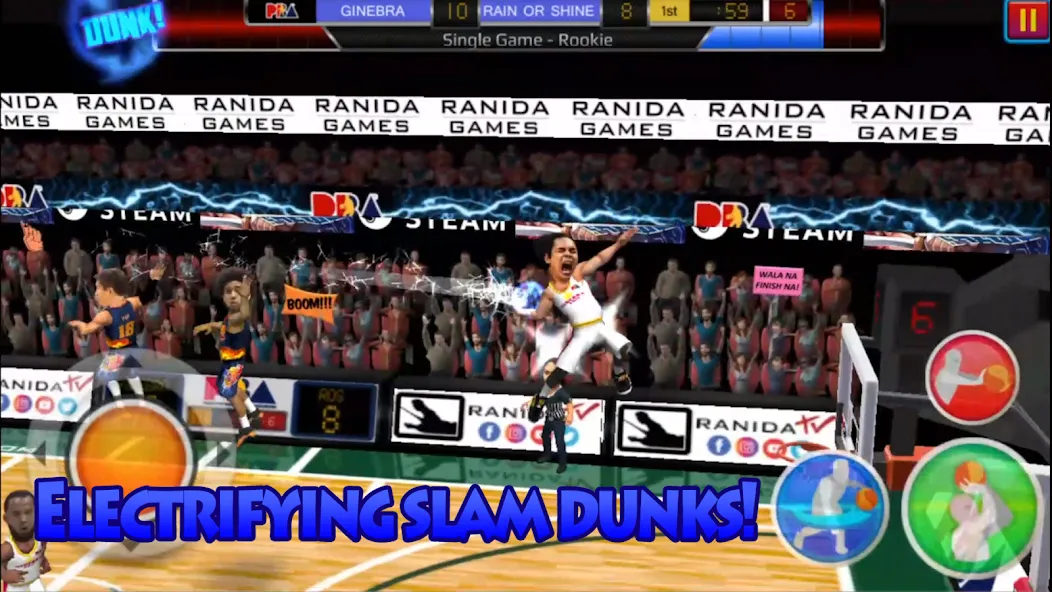 Basketball Slam! (Баскетбол Слэм)  [МОД Много денег] Screenshot 2