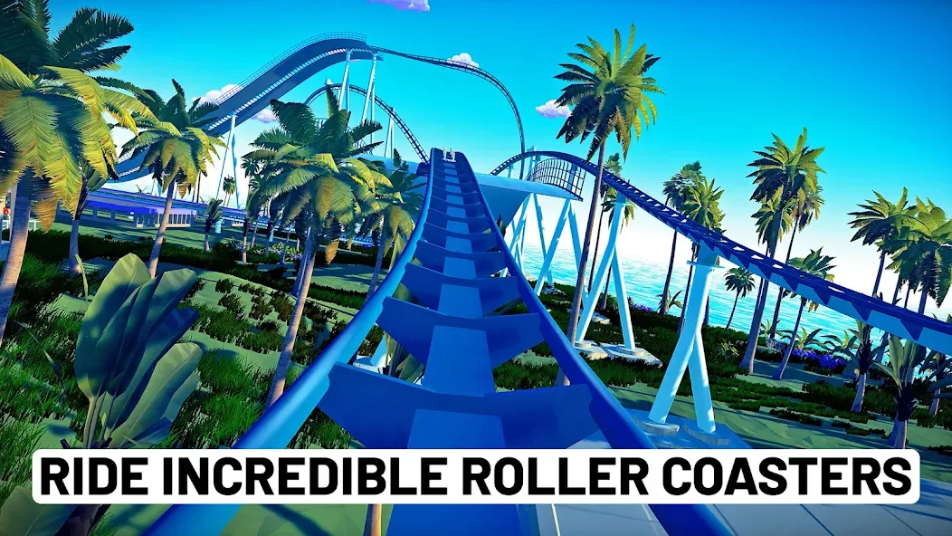 Real Coaster: Idle Game (Реал Коастер)  [МОД Все открыто] Screenshot 3