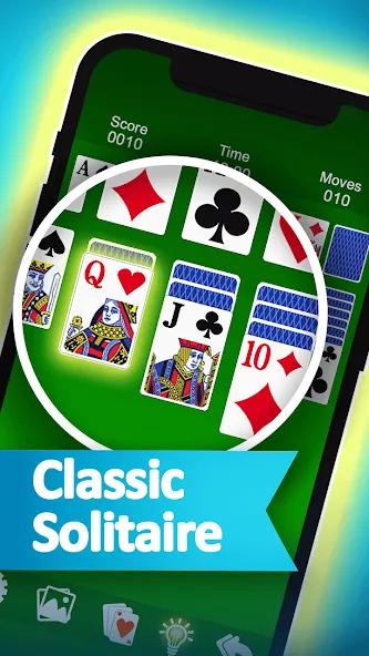 Solitaire  [МОД Unlimited Money] Screenshot 2