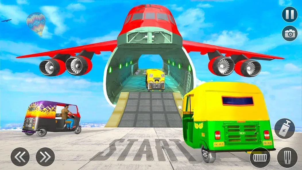 Tuk Tuk Auto Rickshaw Games 3D (Тук Тук Автомобильные рикши игры 3D)  [МОД Unlimited Money] Screenshot 3