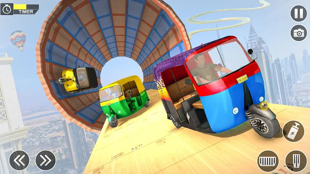 Tuk Tuk Auto Rickshaw Games 3D (Тук Тук Автомобильные рикши игры 3D)  [МОД Unlimited Money] Screenshot 4