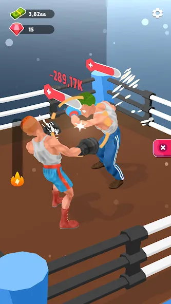 Tap Punch - 3D Boxing (Тап Панч)  [МОД Бесконечные деньги] Screenshot 2