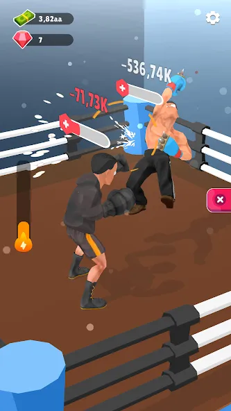 Tap Punch - 3D Boxing (Тап Панч)  [МОД Бесконечные деньги] Screenshot 4