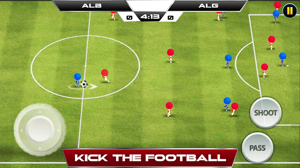 Stickman Soccer Football Game  [МОД Меню] Screenshot 4