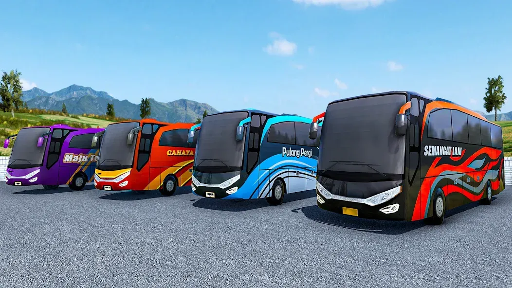 Highway Bus Simulator Bus Game  [МОД Все открыто] Screenshot 3