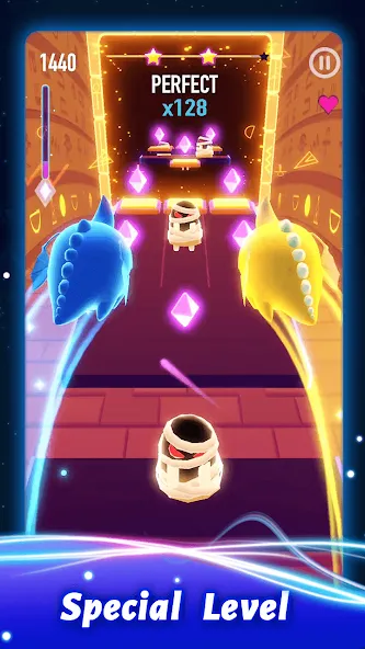 Rolling Twins: Music Ball Rush (Роллинг Твинс)  [МОД Много монет] Screenshot 1