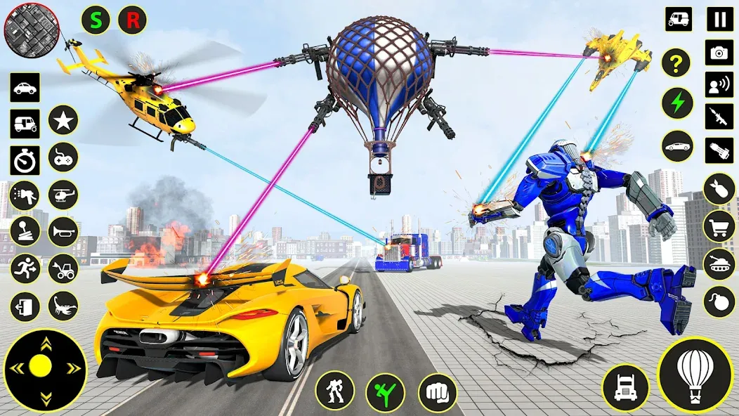 Truck Game - Car Robot Games  [МОД Menu] Screenshot 4