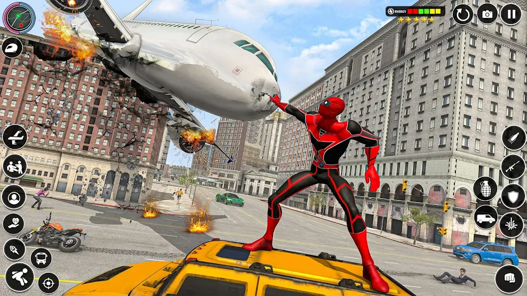 Spider Rope Games - Crime Hero  [МОД Mega Pack] Screenshot 3