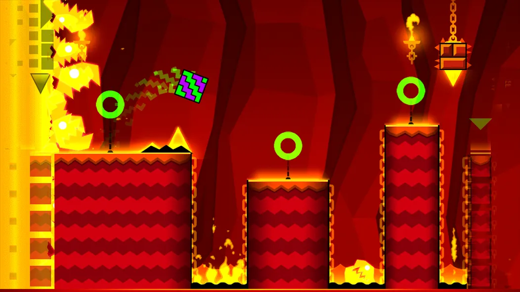 Geometry Dash Meltdown (Геометрия Дэш Мелтдаун)  [МОД Меню] Screenshot 2