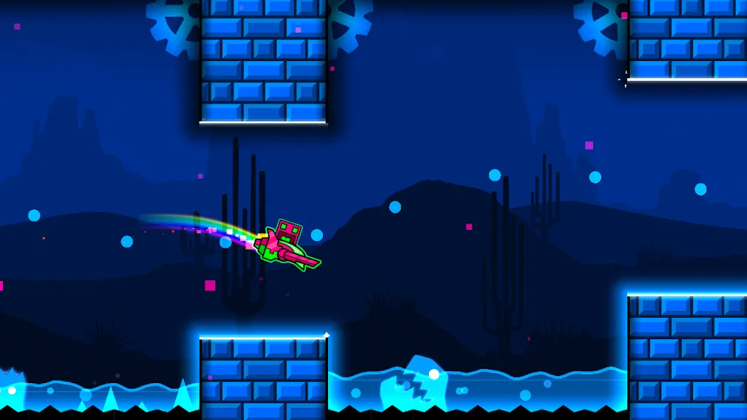 Geometry Dash SubZero (Геометрия Даш СабЗеро)  [МОД Бесконечные монеты] Screenshot 4