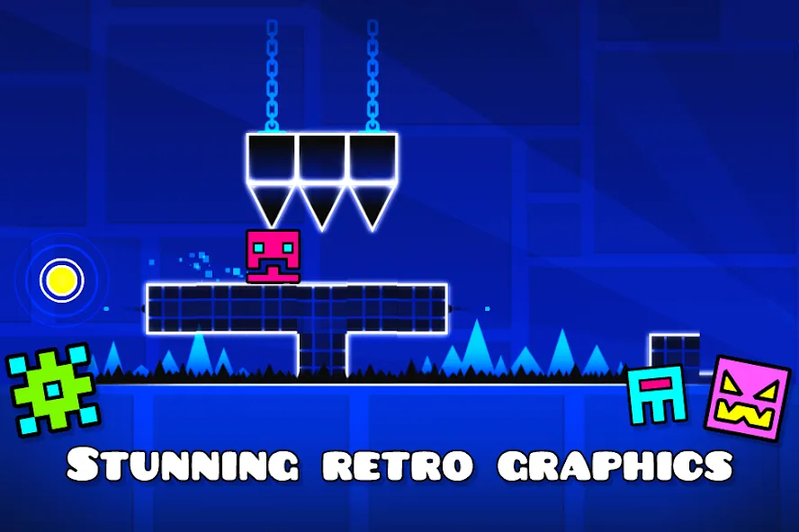 Geometry Dash Lite (Геометрия Дэш Лайт)  [МОД Бесконечные деньги] Screenshot 3