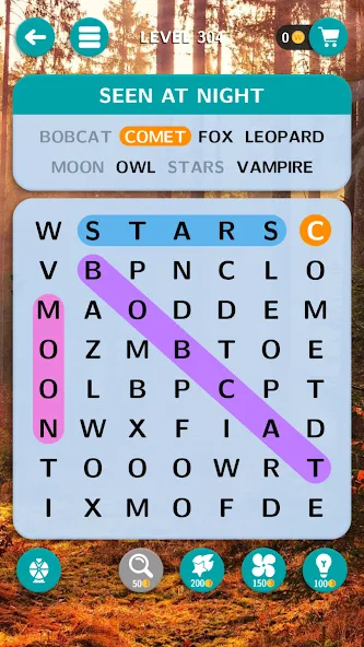 World of Word Search  [МОД Unlocked] Screenshot 2