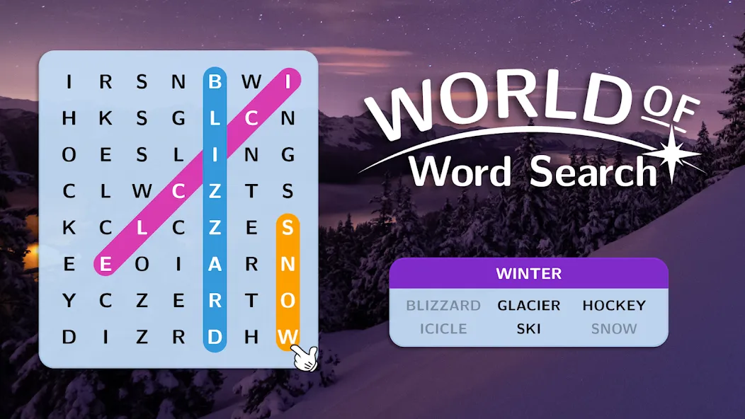 World of Word Search  [МОД Unlocked] Screenshot 5