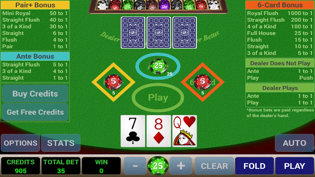 Ace 3-Card Poker (эйс 3)  [МОД Бесконечные деньги] Screenshot 2