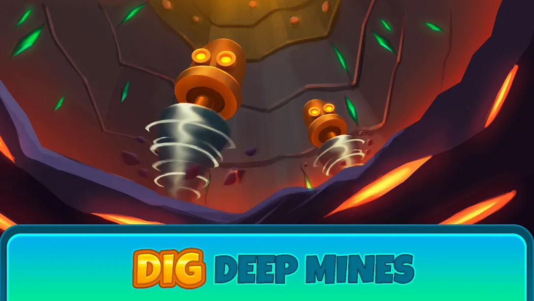 Deep Town: Idle Mining Tycoon (Дип Таун)  [МОД Unlocked] Screenshot 4