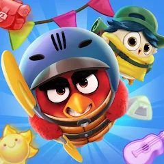 Взлом Angry Birds Match 3 (Энгри Бердс Матч 3)  [МОД Меню] - стабильная версия apk на Андроид